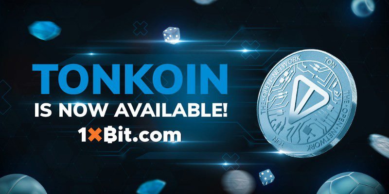 Toncoin added by 1xBit as a payment method