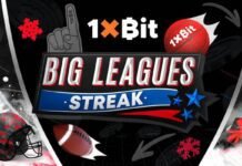 Claim Prizes With Big Leagues Streak on 1xBit Claim Prizes With Big Leagues Streak on 1xBit