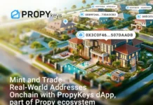 Mint and Trade Real-World Addresses Onchain with PropyKeys dApp, part of Propy ecosystem Mint and Trade Real-World Addresses Onchain with PropyKeys dApp, part of Propy ecosystem