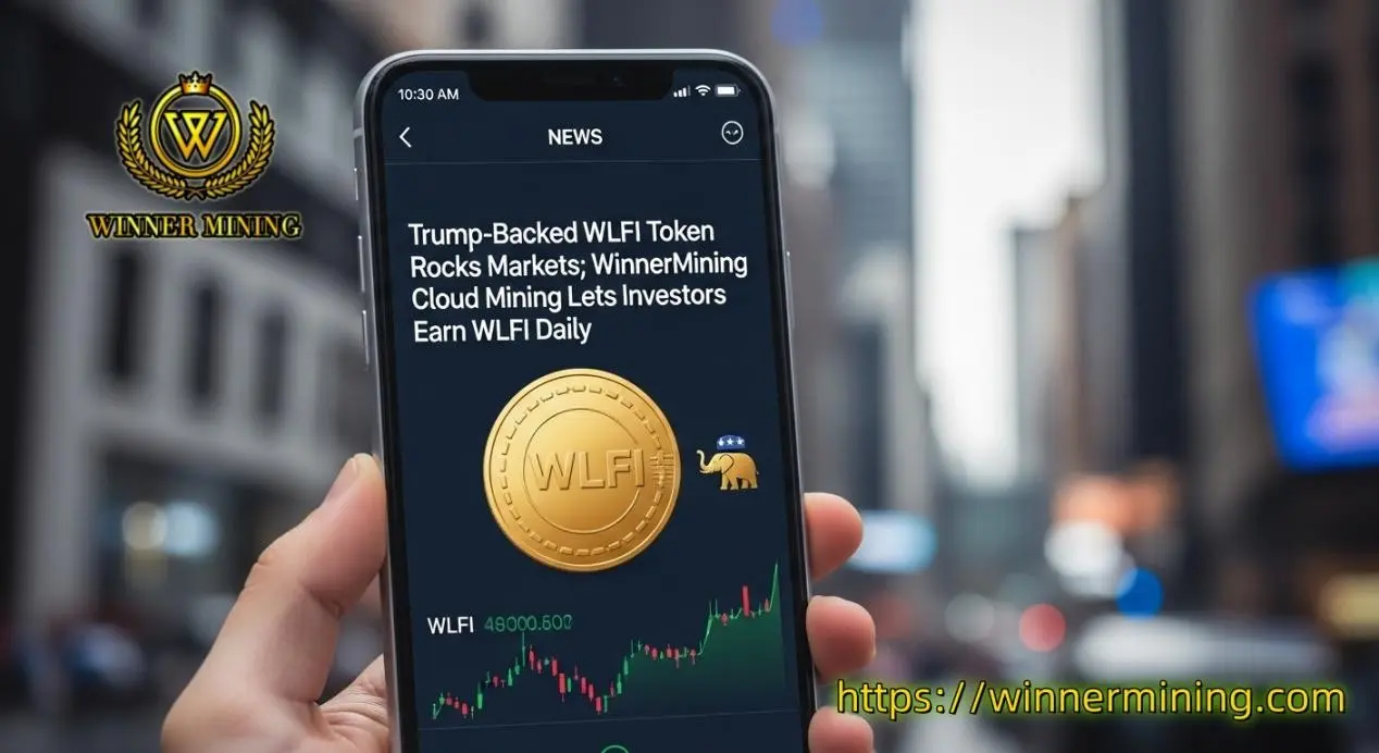 Trump-Backed WLFI Booms — WinnerMining Cloud Mining Lets You Make Passive Income Daily!