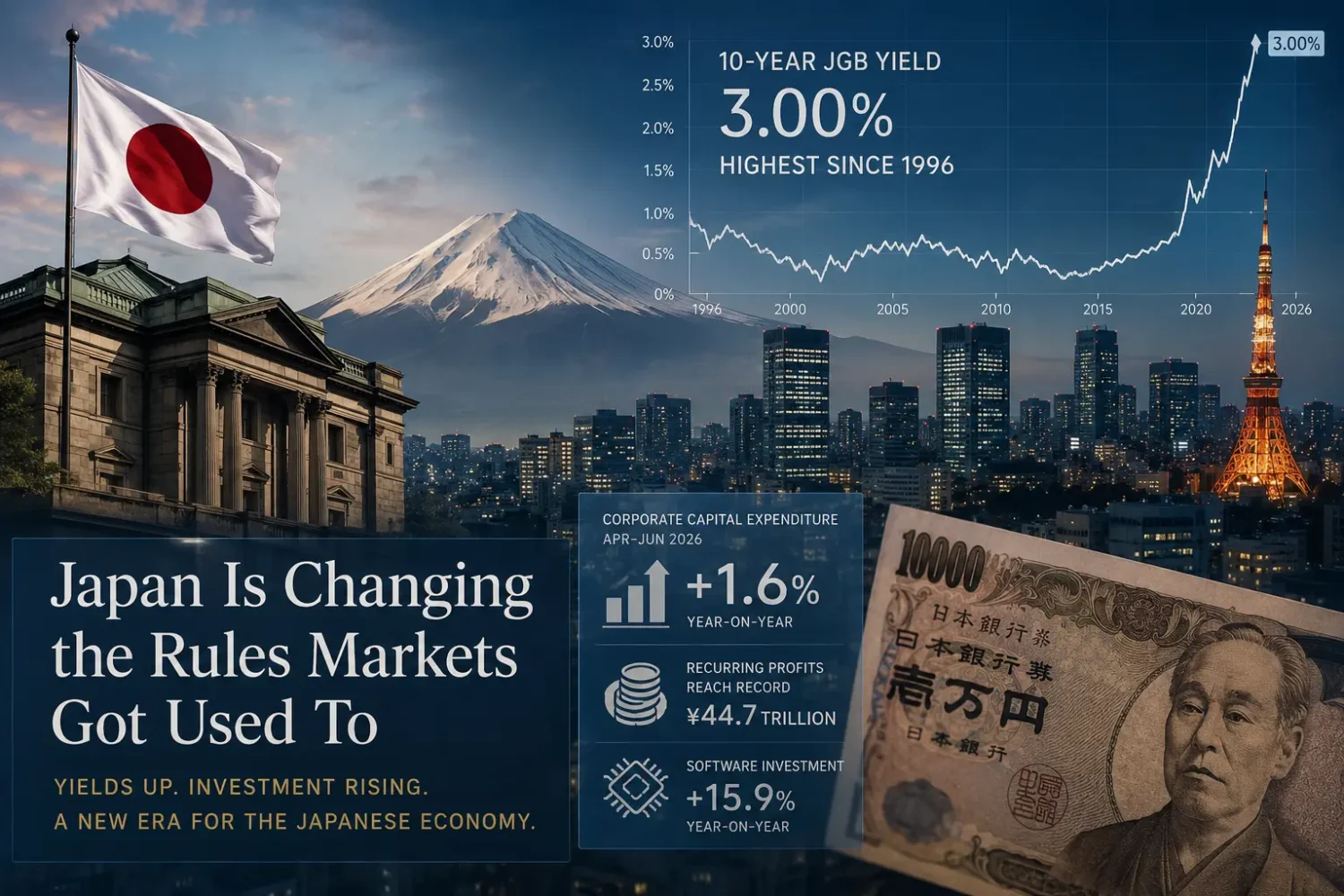 Japan Is Changing the Rules Markets Got Used To