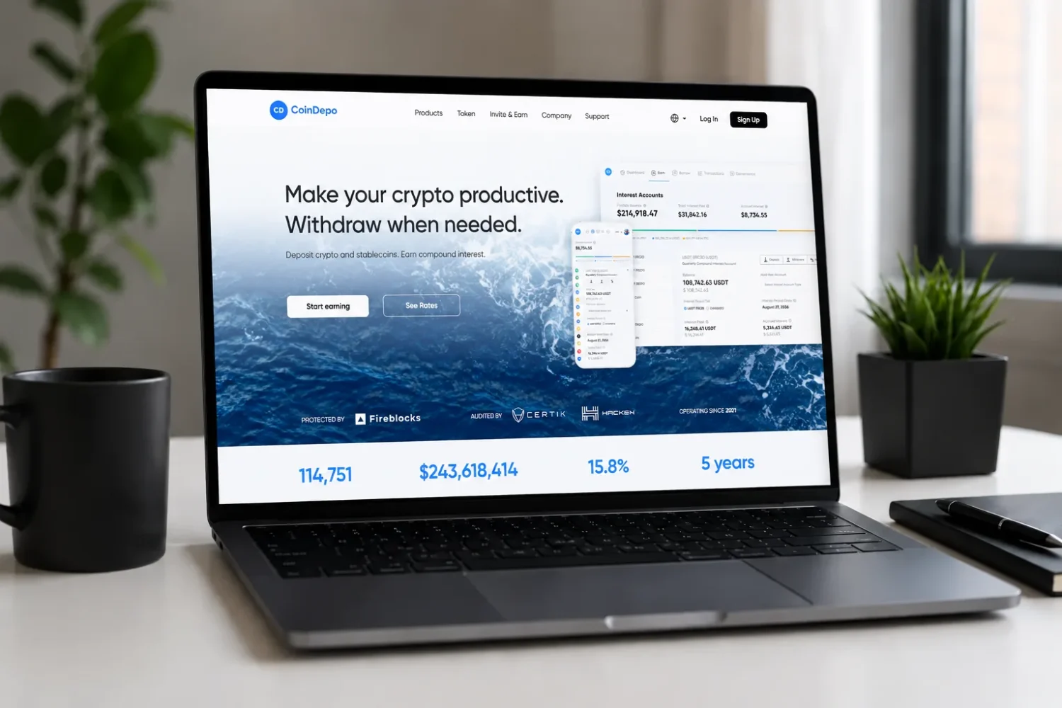 CoinDepo Review 2026: Earn, Borrow, Cards and Safety